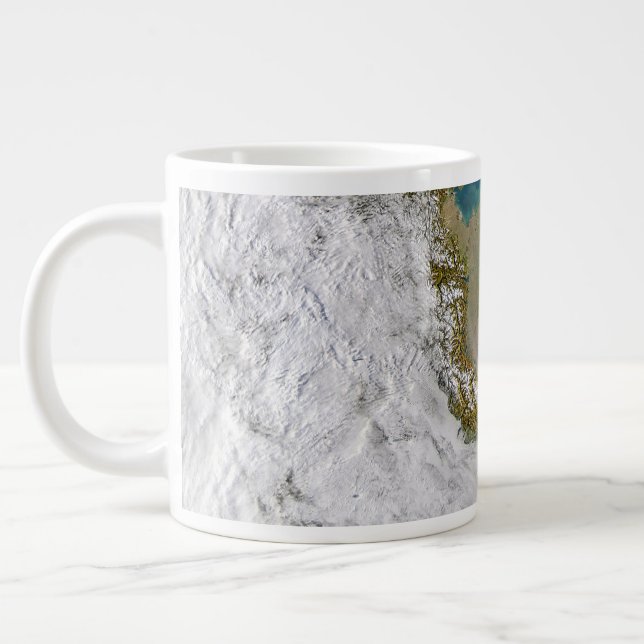 Italien und die Adria. Jumbo-Tasse (Links)