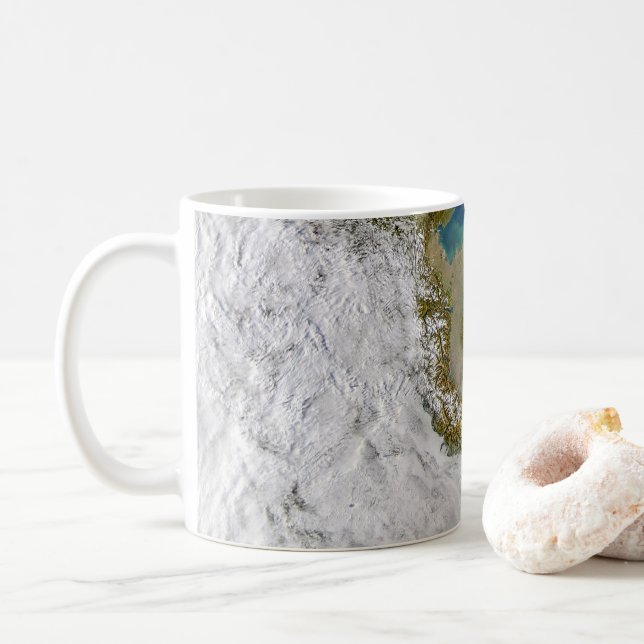 Italien und die Adria. Kaffeetasse (Mit Donut)
