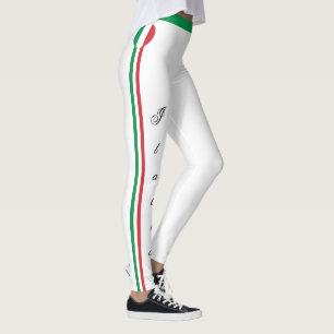 Italien und Italienische Fahnen, Reise-/Sportfans  Leggings