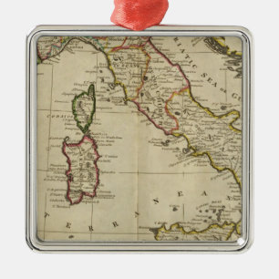Italien und Sardinien Silbernes Ornament