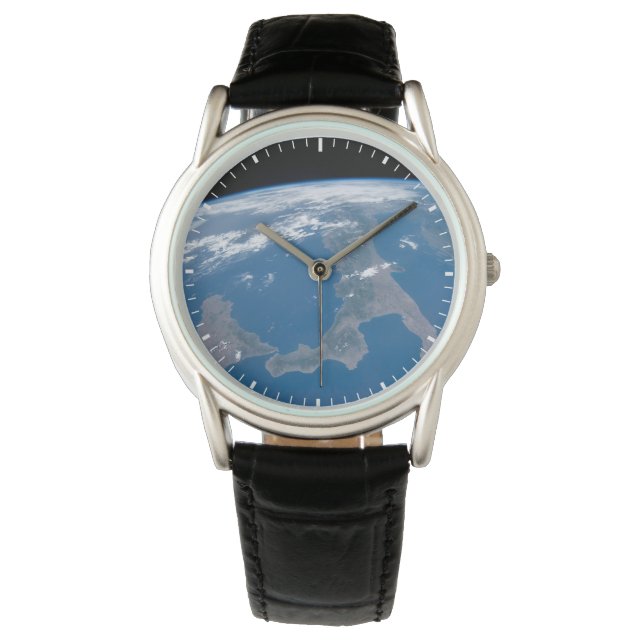 Italien und seine Insel Sizilien. Armbanduhr (Vorderseite)