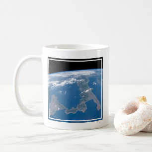 Italien und seine Insel Sizilien. Kaffeetasse