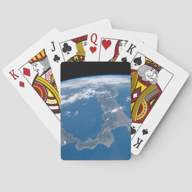 Italien und seine Insel Sizilien. Spielkarten (Rückseite)