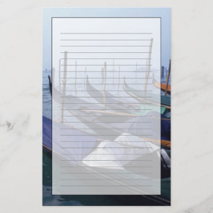 Italien, Venedig. Gondeln. Briefpapier