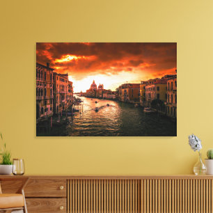 Italien Venedig Grand Canal Leinwanddruck