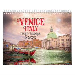 Italien Venedig Landschaften, Städte und Europa Kalender