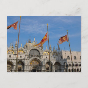 Italien, Venedig, Markusdom am Markusplatz Postkarte