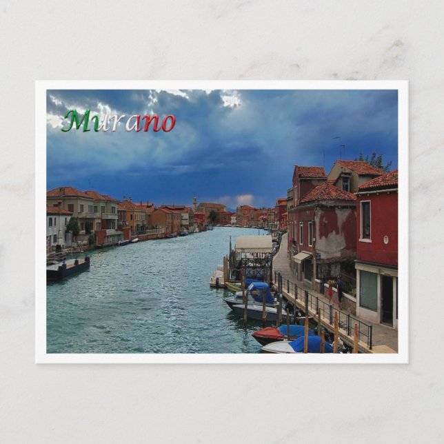 Italien - Venedig - Murano - Postkarte (Vorderseite)
