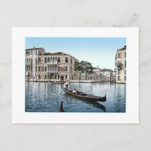 Italien Venedig Palazza Da Mula 1890er Postkarte