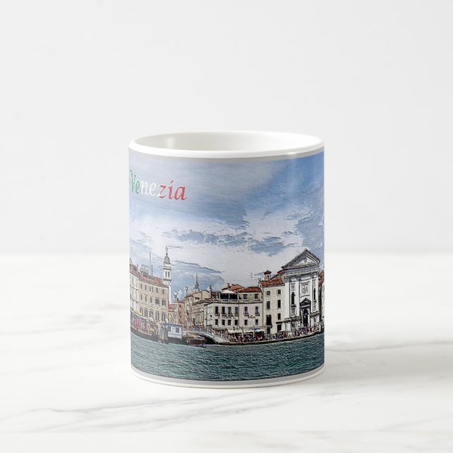 Italien - Venedig - Skyline - Kaffeetasse (Mittel)