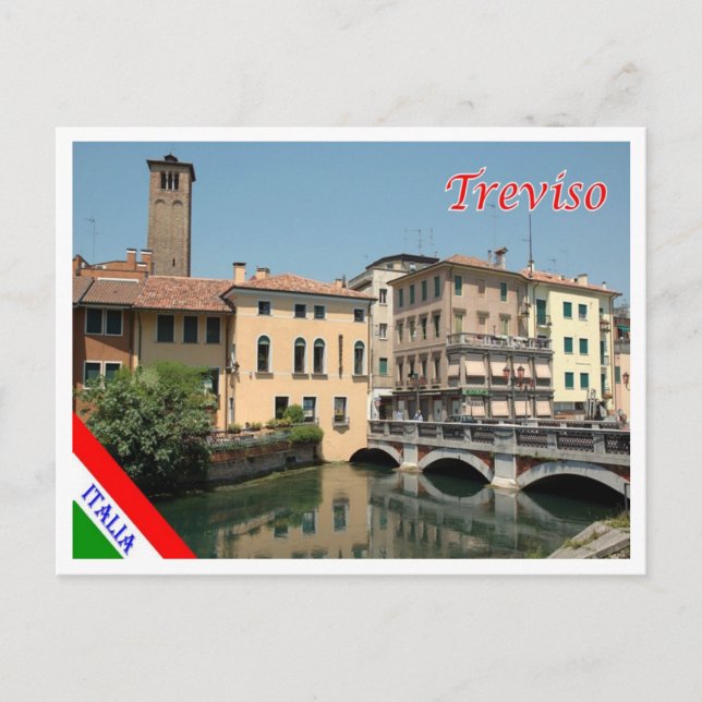 Italien - Venetien - Treviso - Postkarte (Vorderseite)