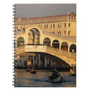 Italien, Venetien, Venedig, Canal Grande und Rialt Notizblock