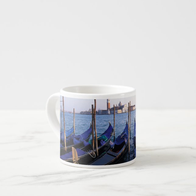 Italien, Venetien, Venedig, Gondelbahn und San Espressotasse (Vorderseite Links)