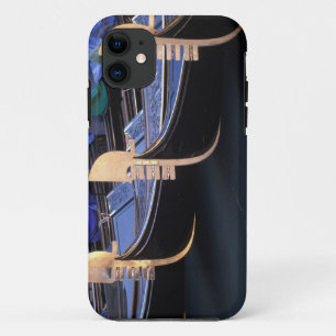 Italien, Venetien, Venedig. Reihe von Gondeln. Case-Mate iPhone Hülle