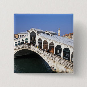Italien, Venetien, Venedig, Überquerung der Rialto Button