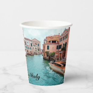 Italien Venice Pappbecher