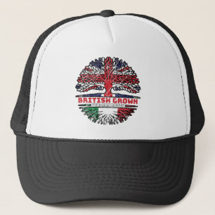 Italien Vereinigtes Königreich British Tree Roots Truckerkappe