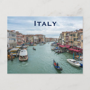 Italien Vintage Reise Tourismus Hinzufügen Postkarte