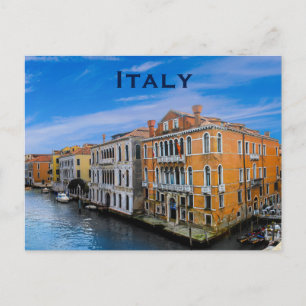 Italien Vintage Reise Tourismus Hinzufügen Postkarte