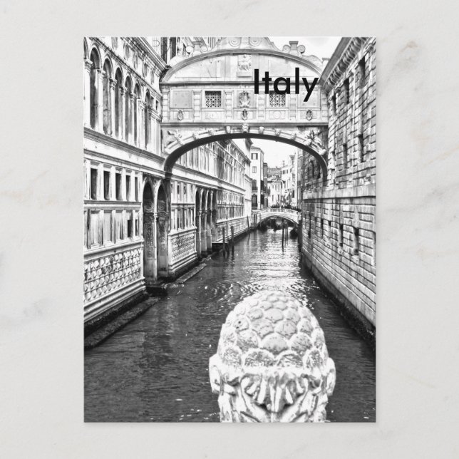 Italien Vintage Travel Tourismus Ad Postkarte (Vorderseite)