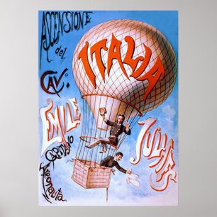 Italien ~ Vintage Werbung Poster