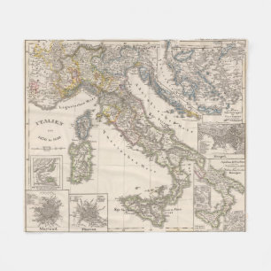 Italien von 1270 bis 1450 fleecedecke