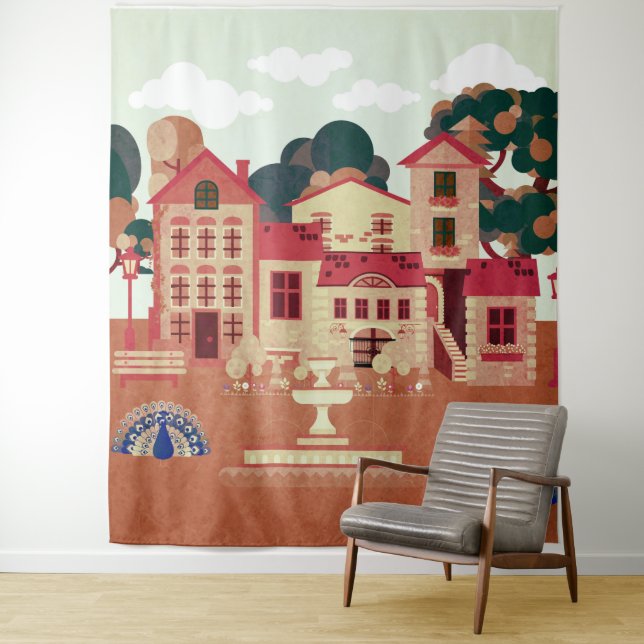 Italien Wandteppich (Beispiel)