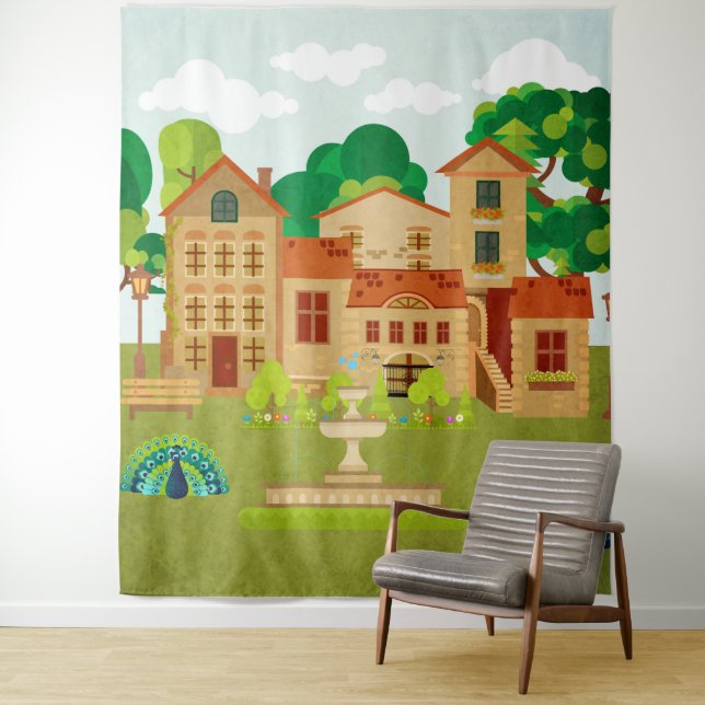 Italien Wandteppich (Beispiel)