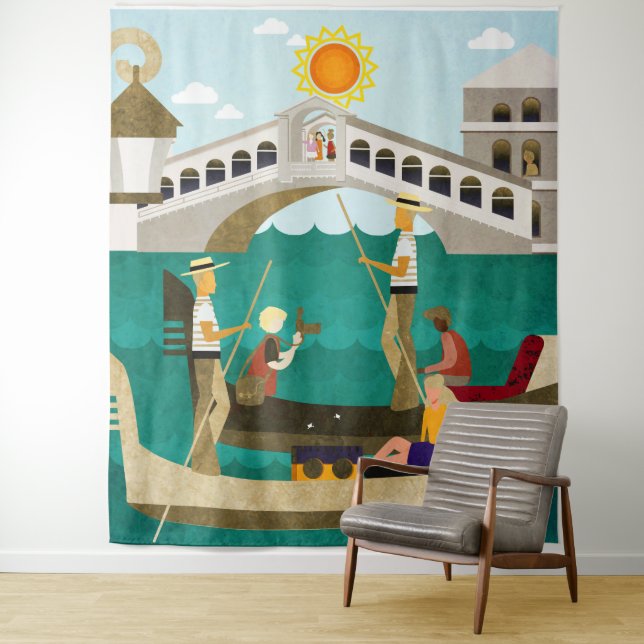 Italien Wandteppich (Beispiel)