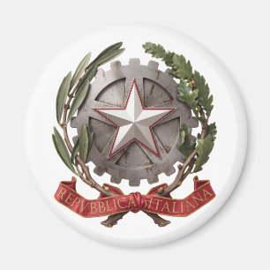 Italien Wappen Landesflagge Symbol Emblem Magnet