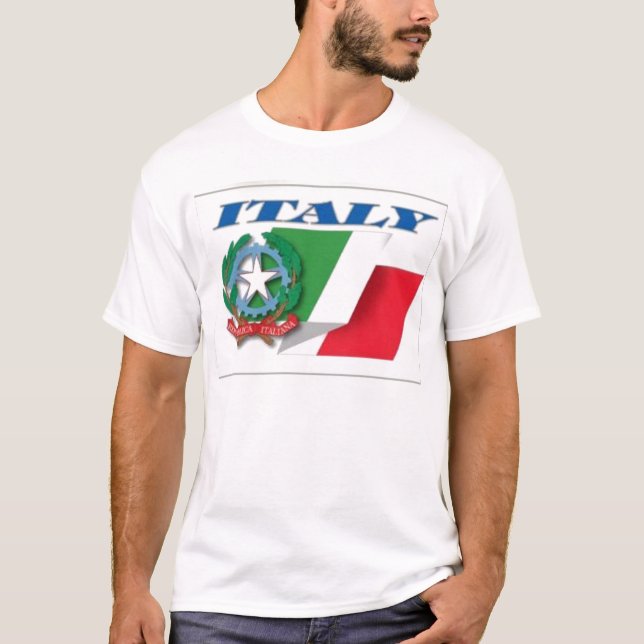 Italien-Wappen T-Shirt (Vorderseite)