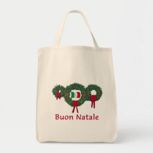 Italien-Weihnachten 2 Tragetasche