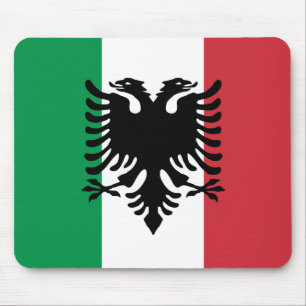 Italiener Arberesh, Italien-Flagge Mousepad