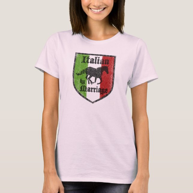 Italiener durch den T - Shirt der Heirat-Frauen (Vorderseite)