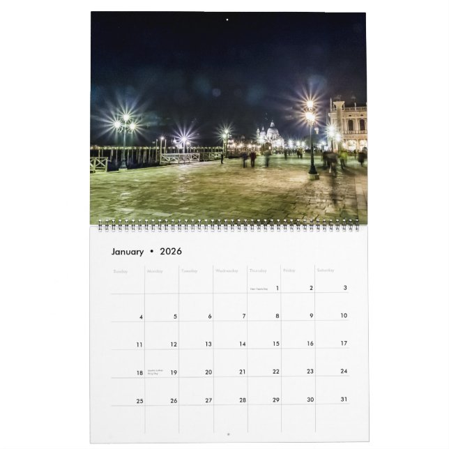 Italiener gestaltet 2013 landschaftlich kalender (Jan 2026)