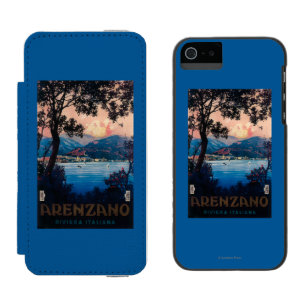 Italiener-Riviera-Reise-Plakat Incipio Watson™ iPhone 5 Geldbörsen Hülle