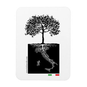 Italiener wurzelt Magneten Magnet