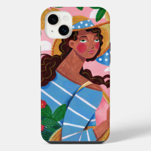 Italienerin Sommer Strandurlaub iPhone 14 Plus Hülle