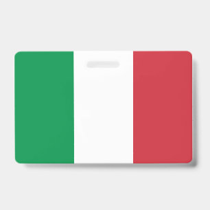 Italienflagge Ausweis