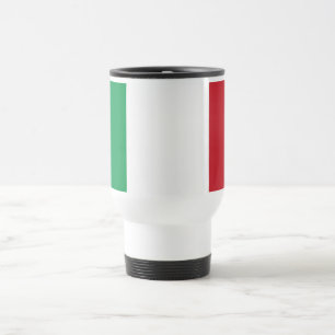 Italienflagge Reisebecher