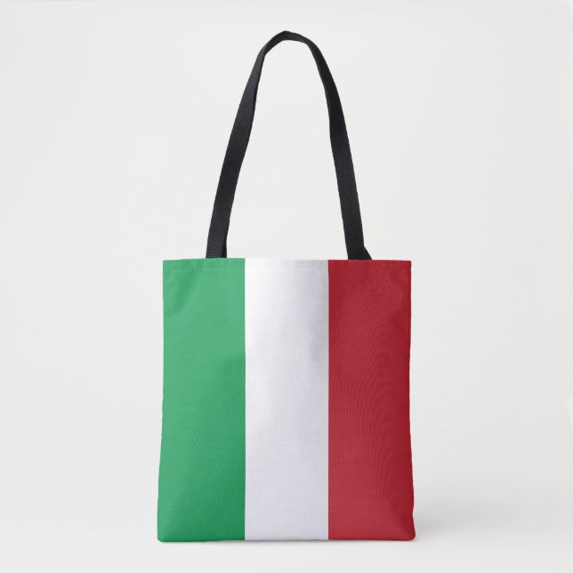 Italienflagge Tasche (Vorderseite)
