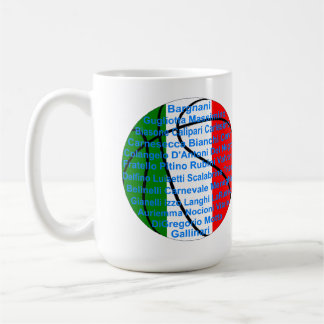 Italienisch-amerikanische Basketballspieler Kaffeetasse