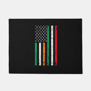 Italienisch-amerikanische Flagge Irland Italien ST Fußmatte