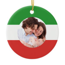 Italienisch-amerikanische Flagge Italiens Foto Wei