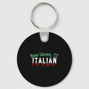 Italienisch-amerikanischer Stolz New Haven Ct Heri Schlüsselanhänger