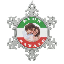 Italienisch-amerikanisches Foto Weihnachtsschmuck