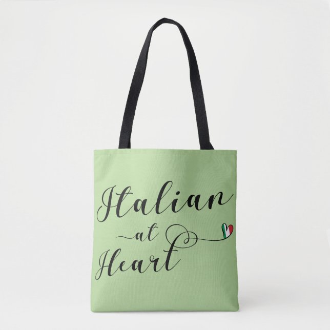 Italienisch at Heart Grocertasche, Italien Tasche (Vorderseite)