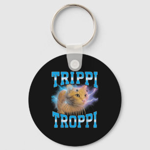 Italienisch Brainrot Meme Trippi Troppi Kat Fu Schlüsselanhänger