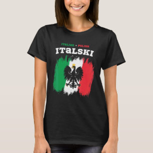 Italienisch der polnische Hybrid T-Shirt