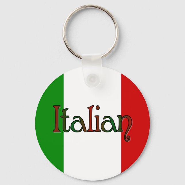 Italienisch elegant schlüsselanhänger (Vorderseite)